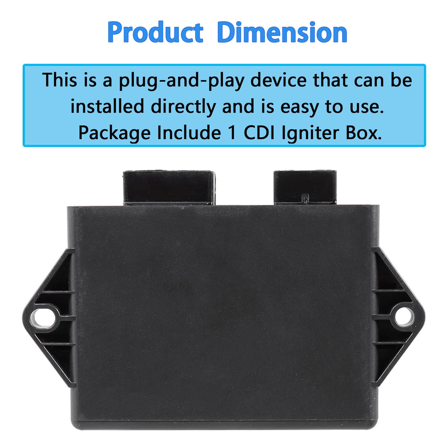 LABLT Motorcycle Igniter CDI Box 21119-1187 Replacement for Kawasaki Vulcan 750 VN750A 1986-2006