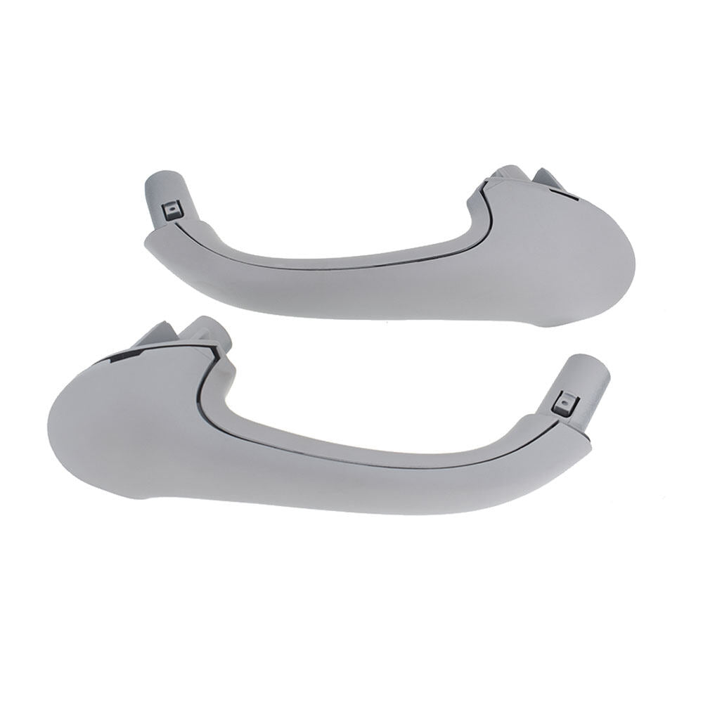 LABLT Front Left+Right Grip Door Handle Gray ABS fit for Mercedes C Class W203 2003-2007