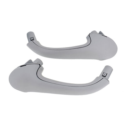 LABLT Front Left+Right Grip Door Handle Gray ABS fit for Mercedes C Class W203 2003-2007