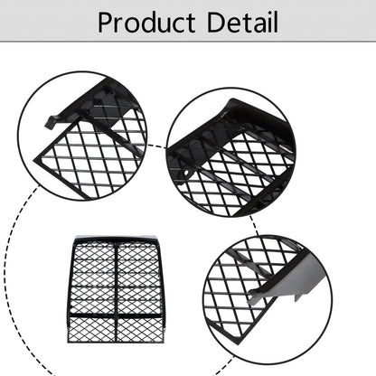 LABLT Motorcycle Gas Tank Left Right Side Wrap Covers w/ Grill Radiator Cover Plastic Kit Replacement for Yamaha Banshee 1987-2006 Black