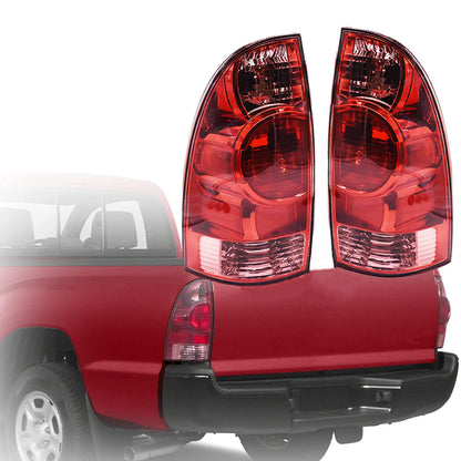 Passenger Right+Driver Left Side Rear Tail Brake Light Lamp Tail Light Lamp Fit for 2005-2015 Toyota Tacoma without Bulbs