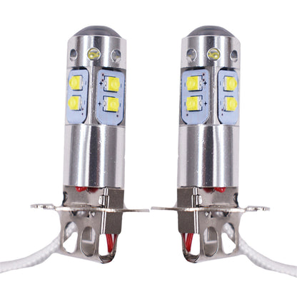Pack of 2 Bulbs H3 6000K White 100W High Power LED Fog Light Driving Bulb DRL Fit for 2000-2004 Toyota Corolla