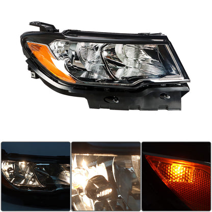 LABLT Headlight Assembly Replacement for 2017 2018 2019 2020 2021 Compass Headlamps Right Side