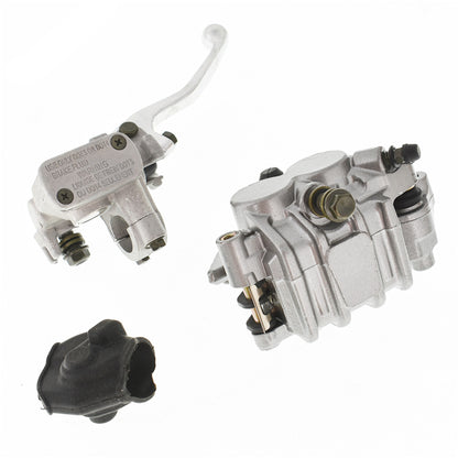 LABLT Motorcycle Front Master Cylinder Lever & Brake Caliper Kit 45150-MEN-006 Replacement for Honda CR125R 250R CRF250X 450X 45150-MKE-A71 45150-MEN-A51