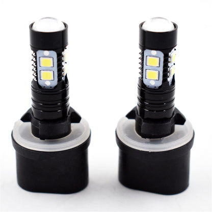 2 PCS 880 899 LED 50W 6000K White High Power LED Projector Fog Lights Bulbs