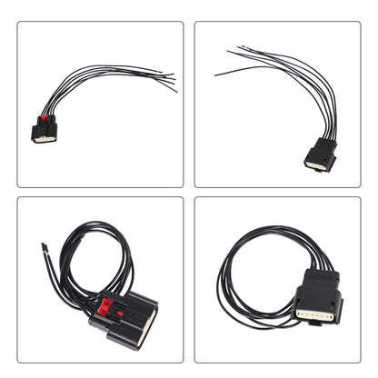 LABLT 6 Pin Throttle Body Control Actuator Plug Motorcycle Connector Plug 72483-08BK Replacement for FLHR FLSTC FLHT Road King Electra Glide Road Glide NM-33471-0601