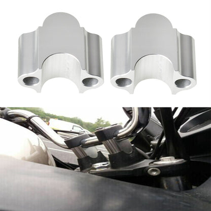 LABLT 7/8 Universal Motorcycle Handlebar Riser Clamp Bars Kit 30mm Replacement for Suzuki Kawasaki Honda Yamaha ATV Dirt Bike Sport Street Off-Road Motorcycle