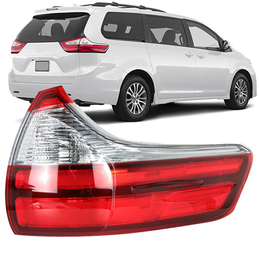 LABLT Tail Light Turn Signal Stop Brake Lamp Replacement for 2015-2020 Toyota Sienna Outer Right Side Taillight 8155008050