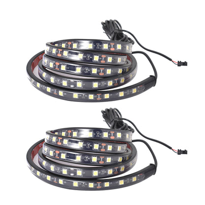 2 Pieces 60inch White LED Pickup Truck Bed Light Kit with Switch Super Bright