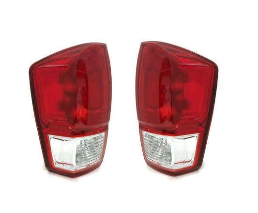 Driver Left Side Passenger Right Side Rear Tail Light Brake Lamp Assembly Replacement Tail Light Fit for 2016 2017 Toyota Tacoma SR SR5 81550-04170 81560-04170