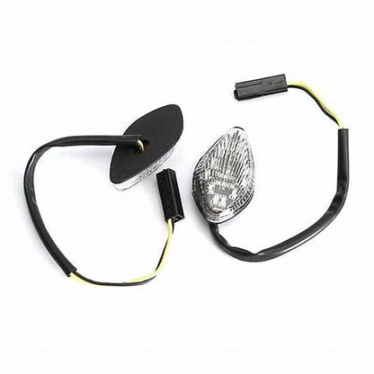 1 Pair LED Amber Turn Signal Lights Fit For Honda Grom 2014 2015 2016 Honda CBR 919 2002-2008 Honda CBR 600 F3/F4/F4i Honda CBR 600RR Honda CBR 1000RR Brake Tail Blinker Indicator Marker Lamp Kit