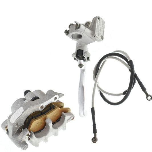 LABLT Motorcycle Front Brake Caliper Hose Master Cylinder Replacement for Honda CRF 250R 450R 2004-2020 45150-MEN-006 45510-KRN-305