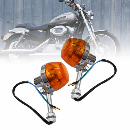 1 Pair Turn Signal Lights 12mm 12V Replacement for Honda CT70 CT90 XL100 CB350 CM400 CB450 750